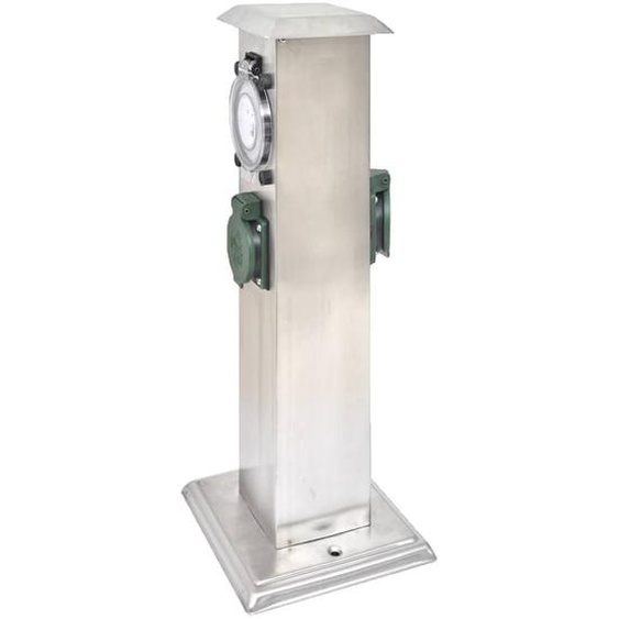 Prise de jardin Tour de prise en acier inoxydable avec minuterie