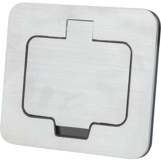 Prise de sol étanche Initiale 16A 2P+T IP55 - Métal brossé - Protec