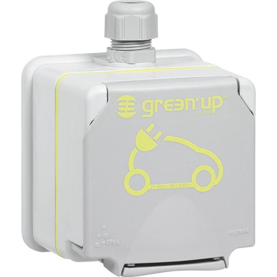 Prise Legrand Green Up, AP, Plexo66, IP44/IK08, 1 pièce.