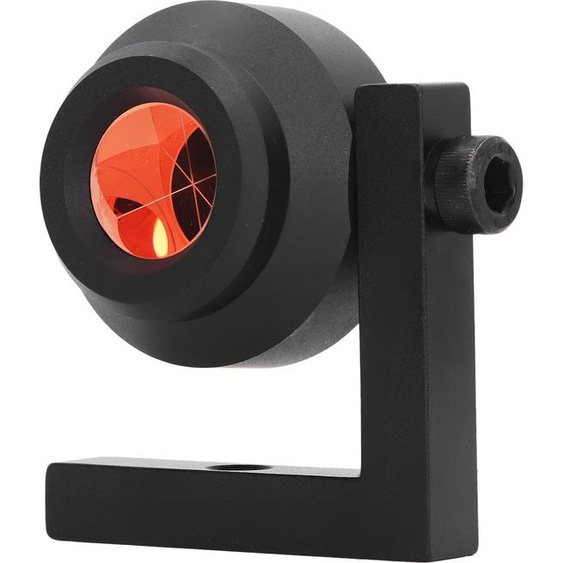 Prisme à angle droit avec support en L, mesure à 90°, prisme optique à réflexion en verre double face