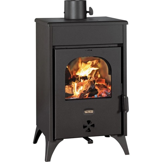 Prity KR D - Poêle à bois 9.3 kW - Chauffage au bois pour les pièces à vivre