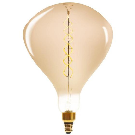 PRIX FOUS Ampoule LED ambrée à filament torsadé 25cm culot E27