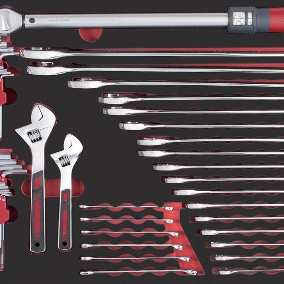 PRO LINE Clés mixtes EVA, jeu de couple 60x40 44 pcs.