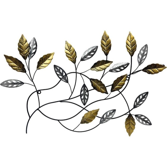 Prodex Décoration suspendue en métal avec feuilles 85 x 60 cm Prodex