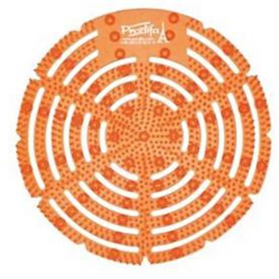 Prodifa Grille pour urinoir anti-éclaboussures - Parfum mangue - Lot de 10