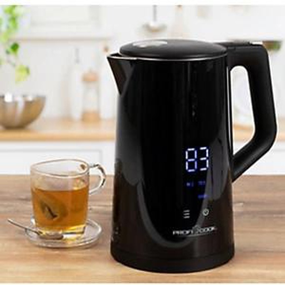 PROFI COOK Bouilloire PC-WKS 1243, 1,7 litre, noir