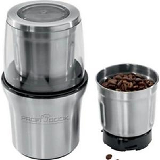 PROFI COOK Moulin à café PC-KSW 1021, argent
