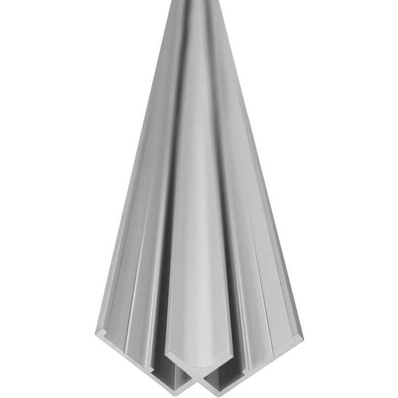 Profilé angle Vipanel 90° intérieur argent mat - ROTH - 1420000323