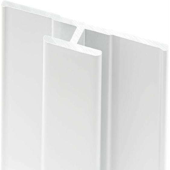Profilé de jonction pour panneau mural de douche, DécoDesign Schulte Blanc, 210 cm
