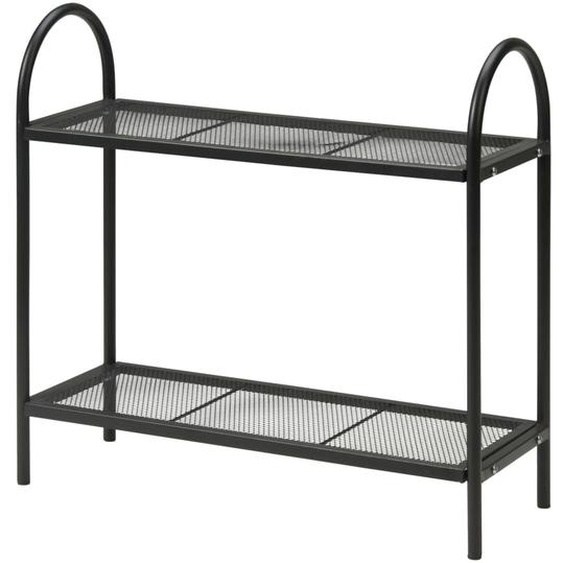 ProGarden Support de plantes maille 60x22x58 cm noir