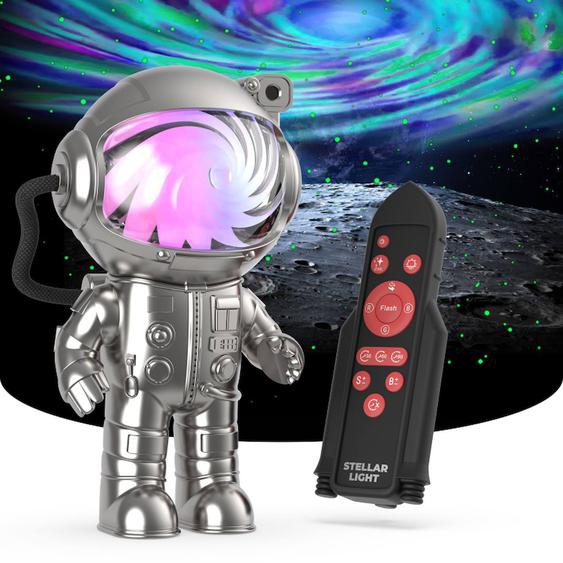 Projecteur Ciel Étoilé Stellar Light - Lampe Galaxie & Veilleuse Relaxante Pour Plafond Blanc