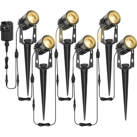 Projecteur dextérieur, 1680 lumens, IP65 étanche, source dalimentation AC, blanc chaud