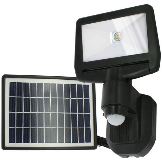Arum Lighting - Projecteur extérieur solaire led Esteban – Détecteur, 850 lumens