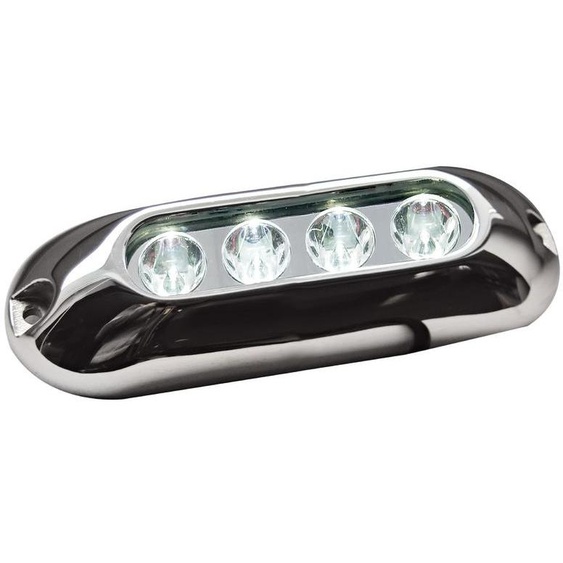 Projecteur sous-marin avec 4 LED blanches, 1 pièce