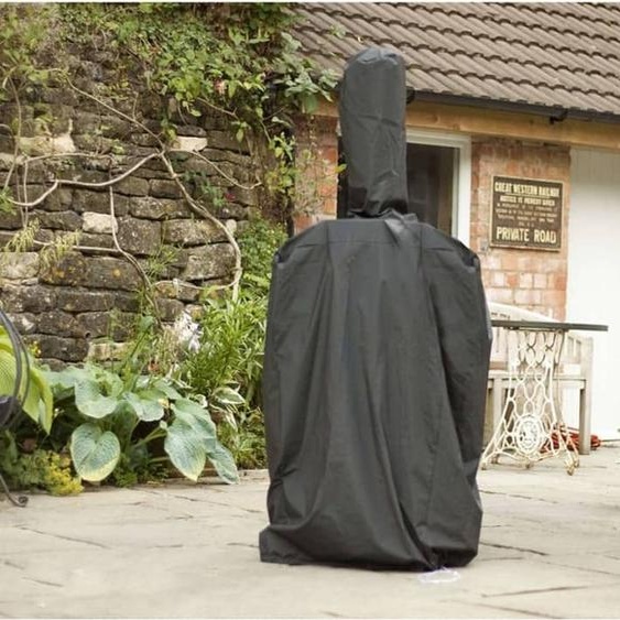 Prolenta Premium - Couvercle pour four à pizza dextérieur Lorenzo Noir CPL17