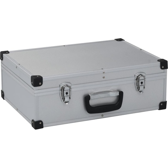 Prolenta Premium - Mallette à outils 46 x 33 x 16 cm Argent Aluminium