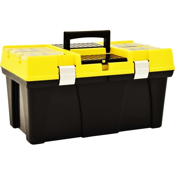 Prolenta Premium - Mallette à outils plastique 595 x 337 x 316 mm jaune