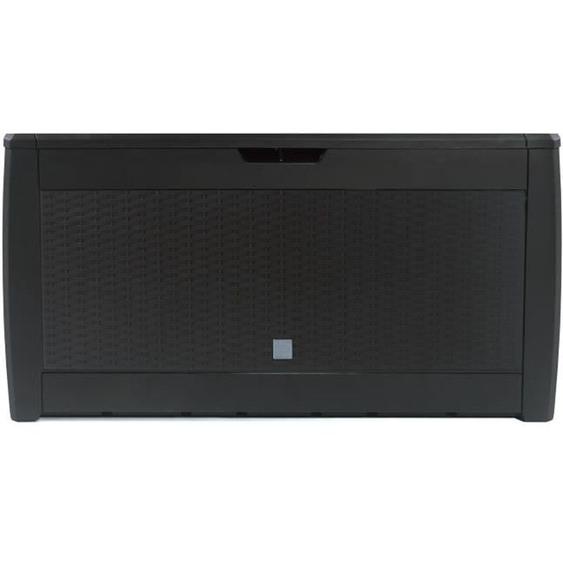 PROSPERPLAST Coffre de jardin en PVC - 119 x 48 x 60 cm - Gris Anthracite