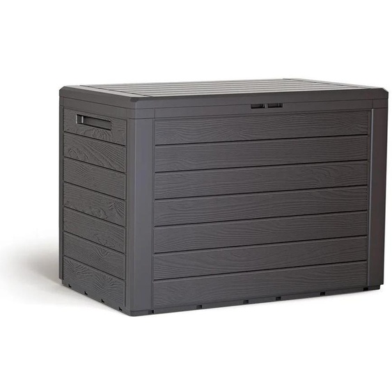 Prosperplast WOODEBOX marron 190L coffre de jardin