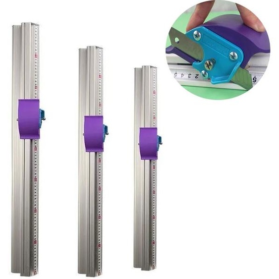 Prossional Règle de découpe manuelle pour planche Kt en Pvc, alliage daluminium, positionnement antidérapant, règle de coupe, piste de coupe, outil pour le travail du bois