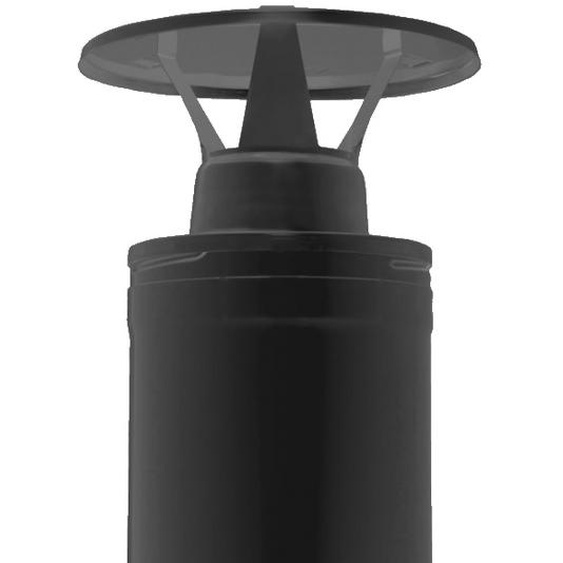 Protection Contre La Pluie Pour Cheminée Harvia pour WHP Noir