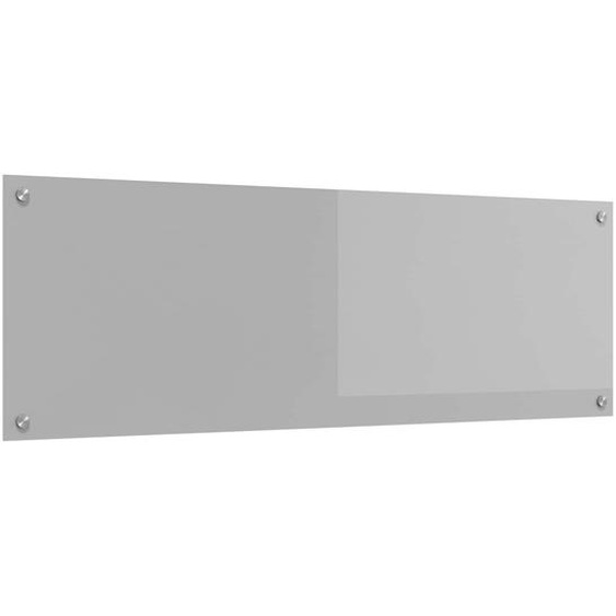 Protection de cuisine Gris clair 120 x 40 cm verre trempé