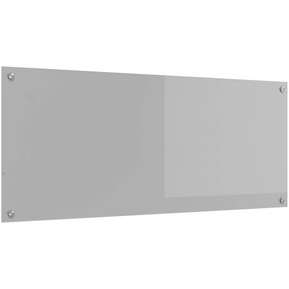 Protection de cuisine Gris clair 120 x 50 cm verre trempé