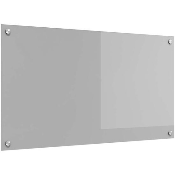 Protection de cuisine Gris clair 90 x 50 cm verre trempé