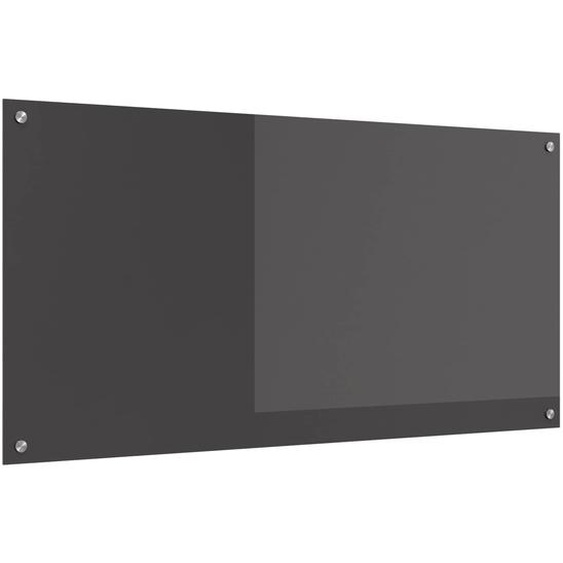 Protection de cuisine Gris foncé 120 x 60 cm verre trempé