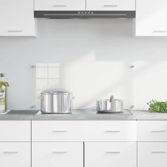 Protection de cuisine Transparent 90 x 40 cm verre trempé