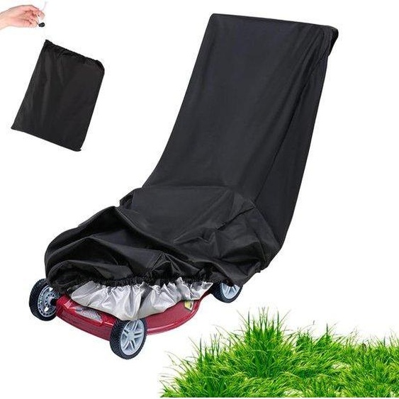 Housse universelle pour tondeuse à gazon, en Oxford 210D imperméable, 195 x 66 x 108 cm, avec sangles pour le rangement