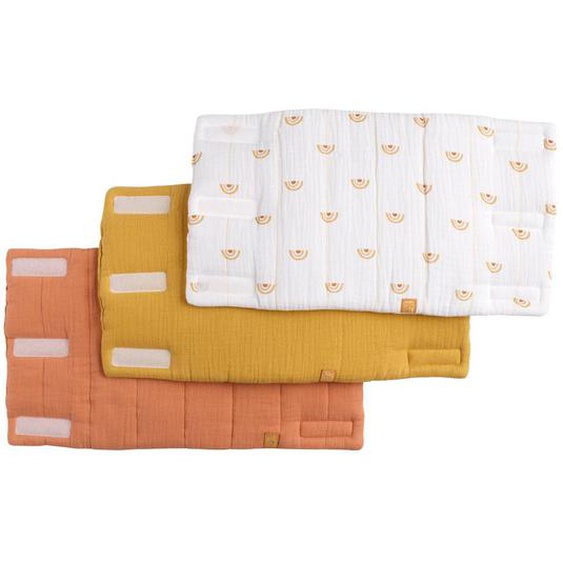 Protections De Barreaux De Lit En Coton Moutarde
