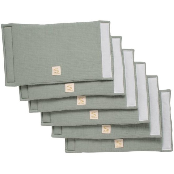 Protections De Barreaux De Lit En Coton Vert