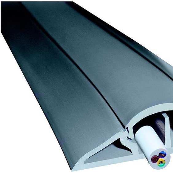 Protège-câbles longueur 3m 2x12mm gris