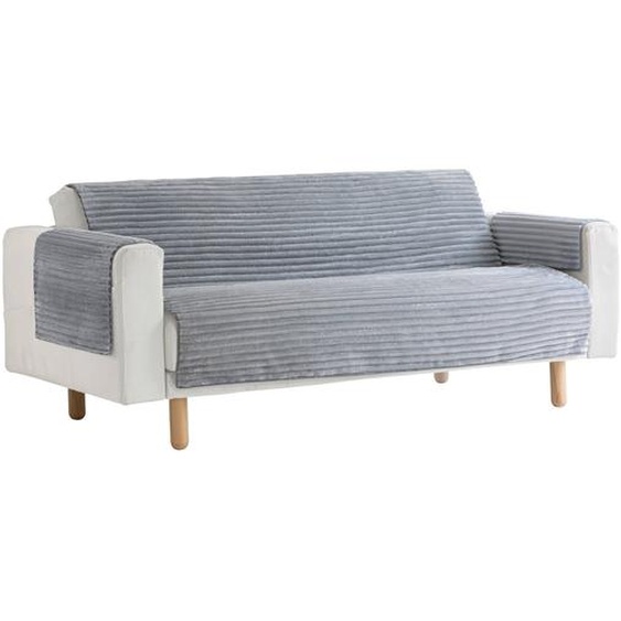 Protège-salon antiglisse toucher peluche -