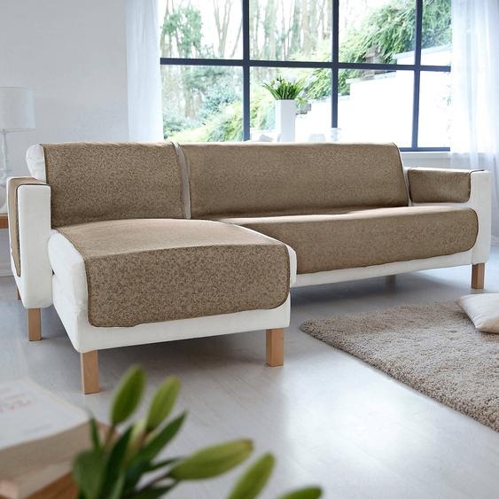 Protège-salon faux-uni antiglisse -