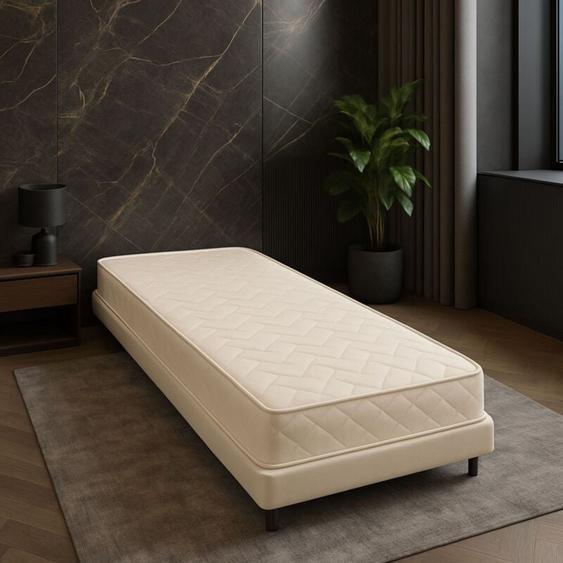 Matelas 90x200 cm Tres Ferme 15 cm - 5 Zones de Confort - Confort Optimal - Usage Quotidien - Achat Pratique - matelas yellow