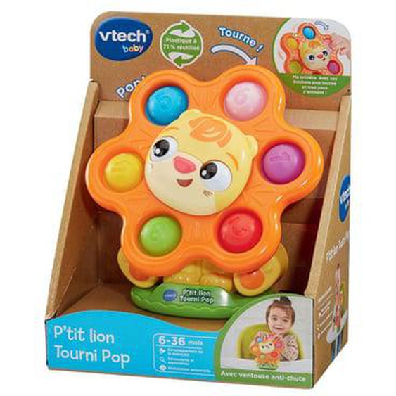 Ptit Lion Tourni pop (plastique reutilise)