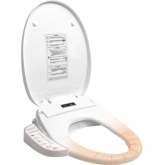 Puluomis - Abattant wc Japonais Automatique, Siège de Toilette Intelligent, Siège de Bidet Électronique, Siège Chauffant, Eau Chaude et Sèche,