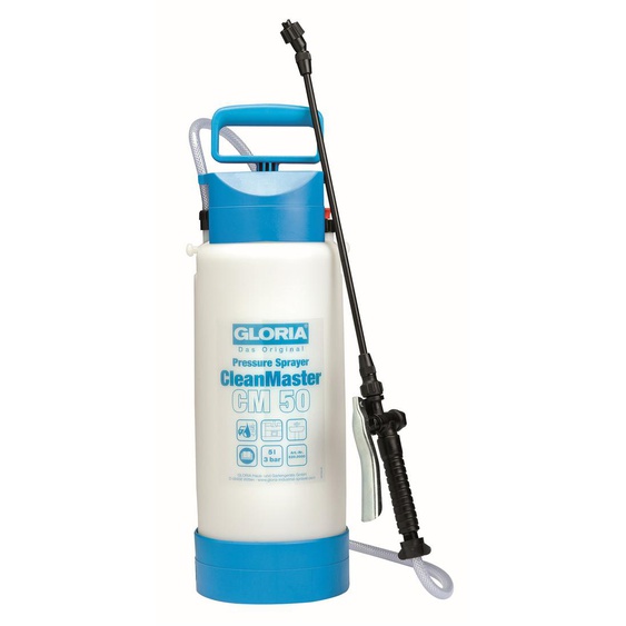 Pulvérisateur à pression CLEANMASTER 5l - GLORIA - CM50
