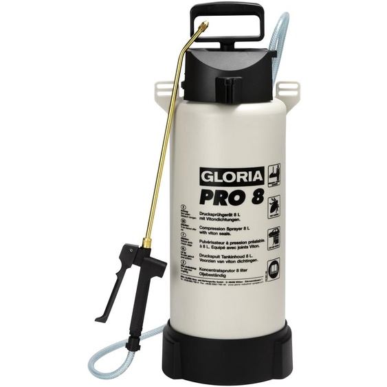 Pulvérisateur à pression spécial Pro 8 cuve plastique 8 l GLORIA 163107