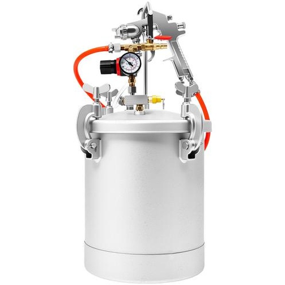 Pulvérisateur, capacité de 10 litres, construction durable, couleur argent