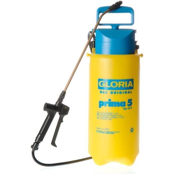 Pulvérisateur PRIMA en plastique 5 l GLORIA PRIMA5