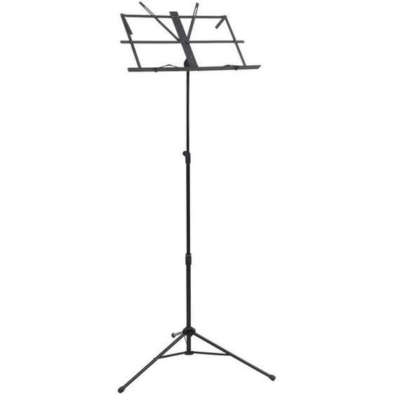 Pupitre de livre de musique Noir Acier