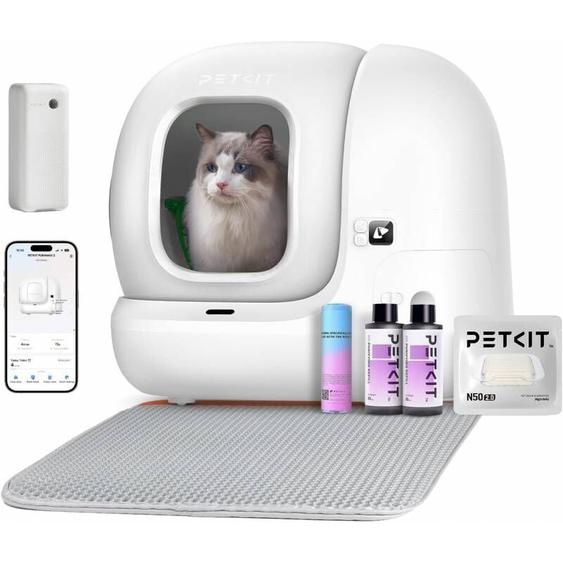 Puramax 2 Robot litière automatique pour chat - Pack Premium Petkit