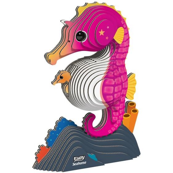 Puzzle 3d Animal Marin - Hippocampe Multicolor