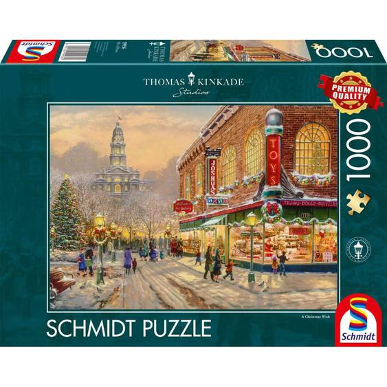 Puzzle Ambiance De Noël 1000 Pcs Vert