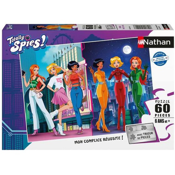 Puzzle Amies Totally Spies 60 Pcs Violet
