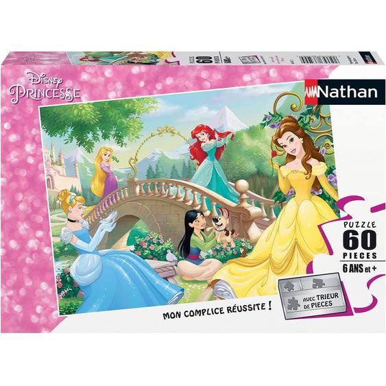 Puzzle Après-midi Entre Princesses Disney 60 Pcs Rose
