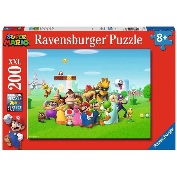 Puzzle Aventures De Super Mario 200 Pcs Xxl Rouge